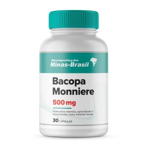Bacopa Monniere 500Mg 30 Cápsulas