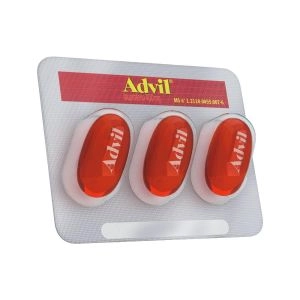 Advil 400mg com 3 cápsulas líquidas