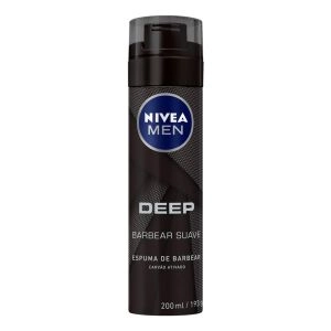 Espuma de Barbear Nivea Men Deep 200ml