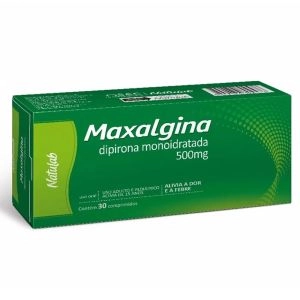 Maxalgina 500mg Natulab com 30 comprimidos