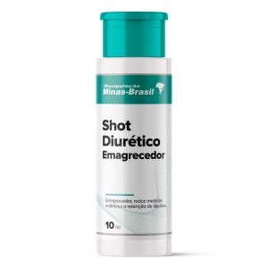 Shot Diurético Emagrecedor 10ml 30 Flaconetes