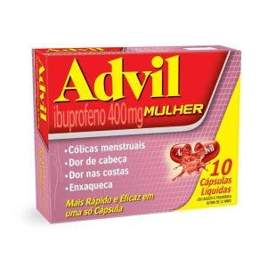 Advil Mulher com 10 Cápsulas Líquidas