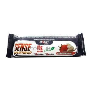 Barra Absolut Nutrition Sense Wheybar Morango Chantilly 45g
