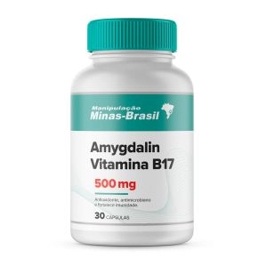 Amygdalin Vitamina B17 500 Mg  30 Cápsulas