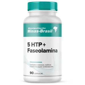 5-htp 50mg Faseolamina 500mg 90 cápsulas