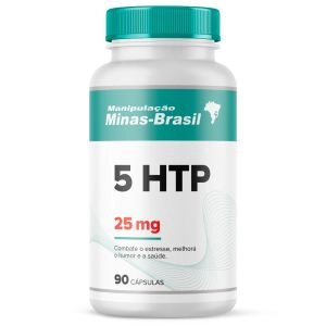 5 HTP (5 Hidroxitriptofano) 25mg 90 Cápsulas