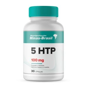 5 HTP (5 Hidroxitriptofano) 100mg 30 Cápsulas