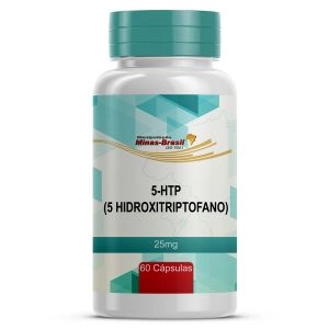 5 HTP (5 Hidroxitriptofano) 25mg 60 Cápsulas