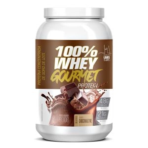 Whey Gourmet 100% Protein Health Labs Sabor Chocomaltine 900g