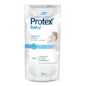 Sabonete Líquido Baby Proteção Delicada Refil Protex 380mL