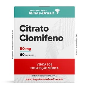 Citrato Clomifeno 50 Mg 60 Cápsulas