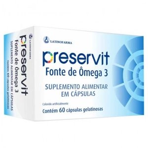 Preservit Ômega 3 Com 60 Cápsulas