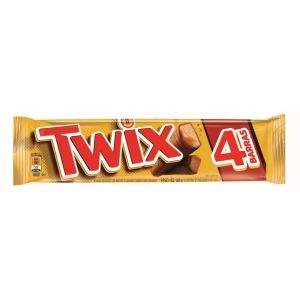 Chocolate Twix 4 Barras de 20g Cada