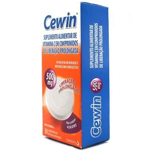 Cewin Liberação Prolongada 500mg Com 30 Comprimidos