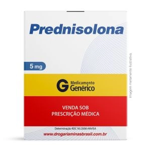 Prednisolona 5mg Com 10 Comprimidos Genérico Althaia