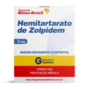 Hemitartarato de Zolpidem 5mg Com 30 Comprimidos Sublinguais Genérico Eurofarma