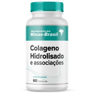 Colageno Hidrolisado Com Vitamina C e Biotina -60 Cápsulas