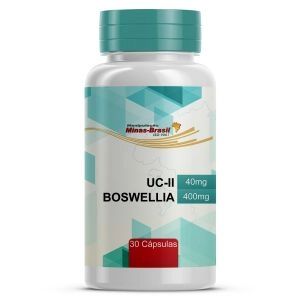 UC II 40mg + Boswellia 400mg 30 Cápsulas