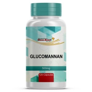 Glucomannan 500mg 120 Cápsulas