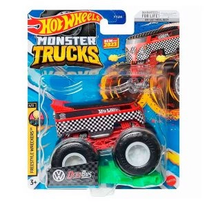 Hot Wheels Carrinho 1/64 Monster Truck Surpresa Mattel FYJ44