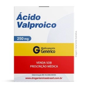 Ácido Valproico 250mg com 25 Cápsulas Biolab
