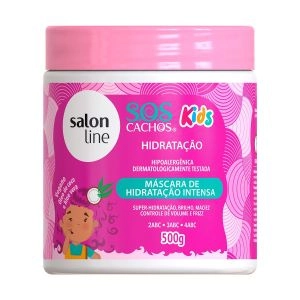 Máscara de Hidratação Intensa SOS Cachos Kids 500g Salon Line