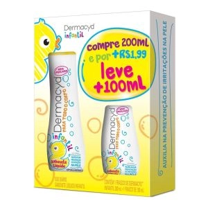 Sabonete Líquido Dermacyd Infantil 200ml + 1 Frasco De 100ml