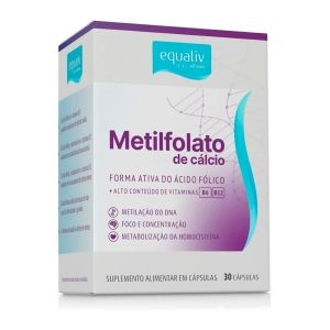 Metifolato de cálcio Equaliv com 30 cápsulas
