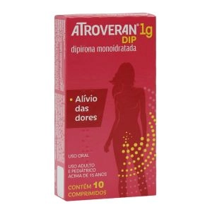 Atroveran Dip 1g com 10 Comprimidos