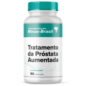 Tratamento da Próstata Aumentada 90 Cápsulas