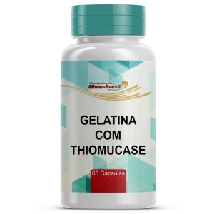 Gelatina + Thiomucase 60 Cápsulas