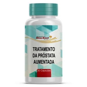 Tratamento da Próstata Aumentada 30 Cápsulas