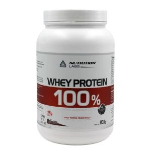 100% Whey Protein Sabor Chocolate 900g Nutrition Labs