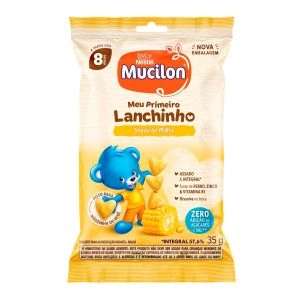 Snack Mucilon Meu Primeiro Lanchinho Milho 35g Nestle