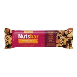 Barra de Castanhas Nutsbar Castanhas e Frutas Secas 25 g Banana Brasil