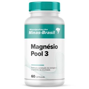 Magnésio Pool 3 com 60 Cápsulas