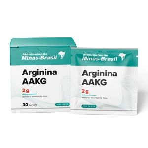 Arginina Aakg 2 Gramas 30 Sachês