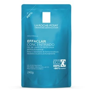 Gel de Limpeza Antioleosidade Effaclar Concentrado 240g Refil La Roche Posay