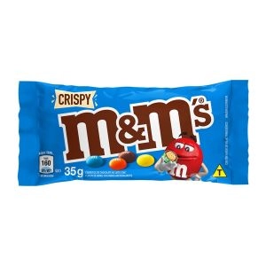 Confeito Chocolate MeMs Crispy 35g Mars