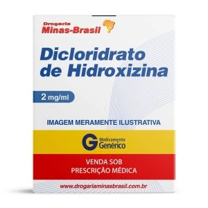 Dicloridrato de Hidroxizina 2mg/ml 120ml com Copo Dosador Genérico Geolab