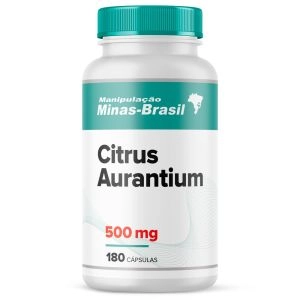 Citrus Aurantium 500Mg - 180 Cápsulas