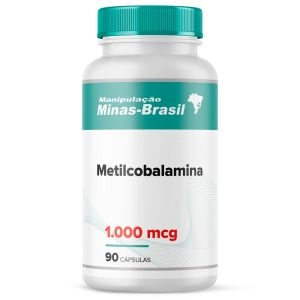 Metilcobalamina - Vitamina B12 - 1.000mcg 90 Cápsulas