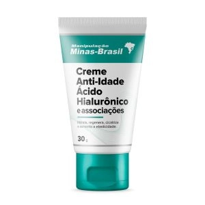 Creme Anti-Idade - Ácido Hialurônico   Colágen   Argireline 30G