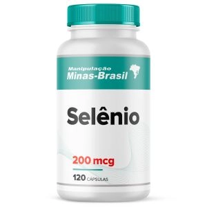 Selênio 200Mcg 120 Cápsulas