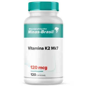 Vitamina K2 Mk7 120Mcg 120 Cápsulas