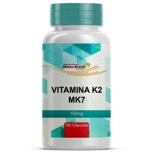 Vitamina K2 Mk7 100Mcg 180 Cápsulas