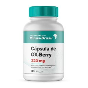 Cápsula De OX- Berry 320Mg - 30 Cápsulas