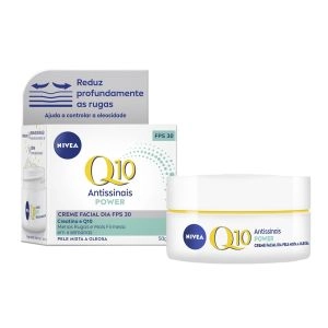 Creme Facial Nivea Antissinais Q10 Plus Dia Fps30 50G