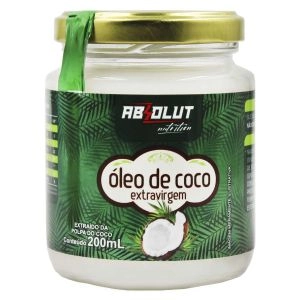 Óleo de Coco Extra Virgem 200ml Absolut Nutrition