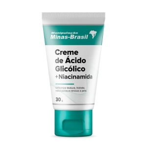 Creme de Ácido Glicólico Com Niacinamida - 30G